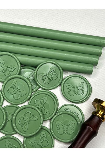 OEM Set of 5 pieces Green eucalyptus wax for seals