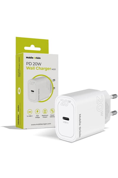 Mobile Origin FRL-PD20W-MO11 1xUSB-C PD 20W Alb