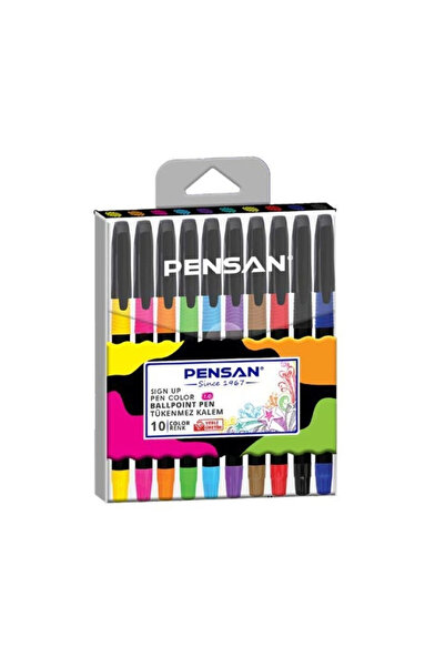 Pensan Sign up color pen, set of 10
