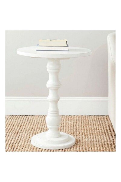 Generic A luxurious, sculpted wooden side table