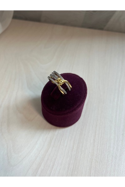 Asteria Jewelry Double Color Adjustable Ring Serenay Ring