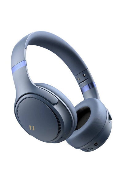 Havit Casti over-ear H630BT PRO, Wireless, BT 5.3, 50h, USB-C, Albastru