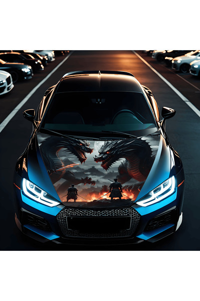 Avex Folie auto "HoodArt" rezistentă la exterior, dimensiune S (150x110cm) - ...