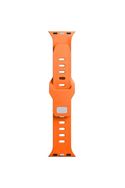 3MK Silicone Strap for Apple Watch 41mm / 40mm / 38mm Series, Orange