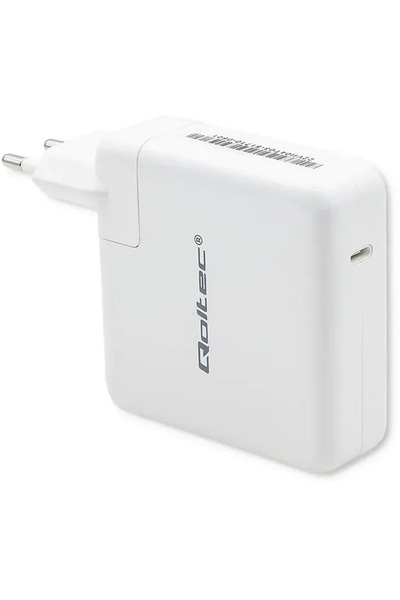 Qoltec USB Tip-C RAPID 96W Alb