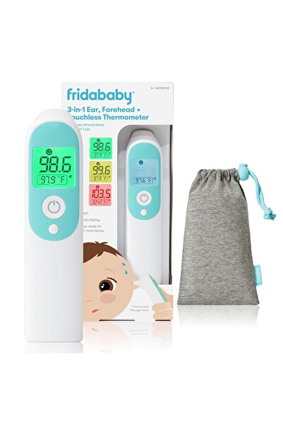 FridaBaby Frida Baby Infrared Thermometer 3-in-1 Ear, Forehead + Touchless