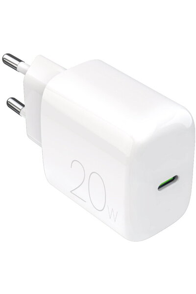 Puro PUTCUSBC20WDYWHI Alb modern de 20W cu design compact USB-C