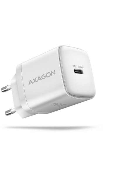 Axagon Sil cu 1 port USB-C, PD3.0 / PPS / QC4+ / SFC / AFC 30W Alb