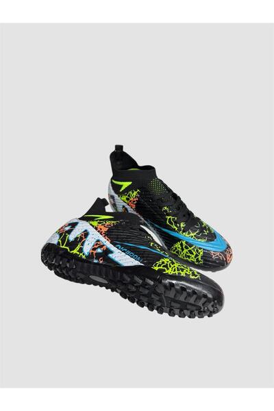 SALEN SHOES حذاء رياضي ملون للملعب مع جوارب