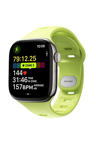 Nomad Bandă Tempo, lime - AW 41mm / 42mm