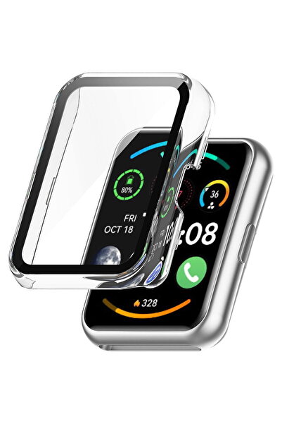 Techsuit Huawei Watch Fit 2 Case + Foil - Defense360 Pro - Clear