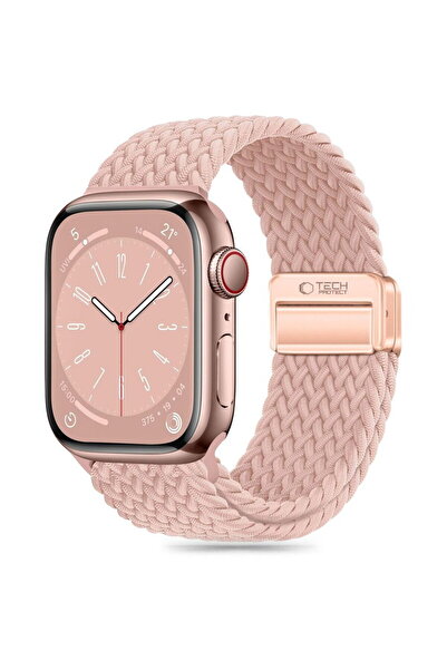 Tech-Protect Curea din nailon cu magnet pentru Apple Watch 6 / 7 / 8 / 9 / 10...