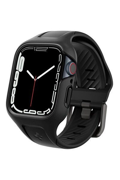 Spigen Liquid Air Pro, black - Apple Watch 9/8/7 41mm