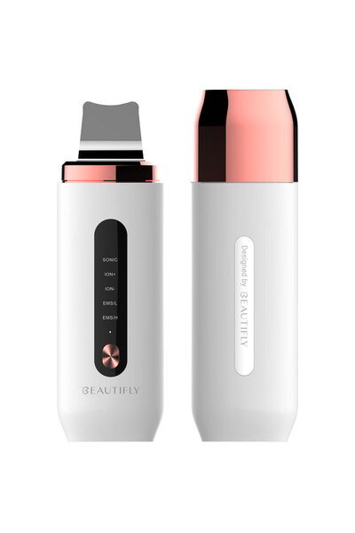 Beautifly B-Scrub PRO ultrasonic facial cleansing device, blackhead removal, ...