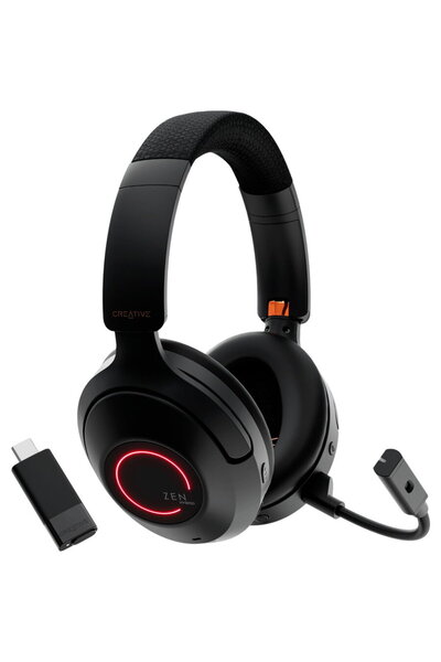 CREATIVE 51EF1040AA001, Căști supraauriculare, BT 5.3, ANC, Negru