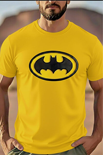 New Shine Μπλουζάκι Unisex με στάμπα Μπάτμαν