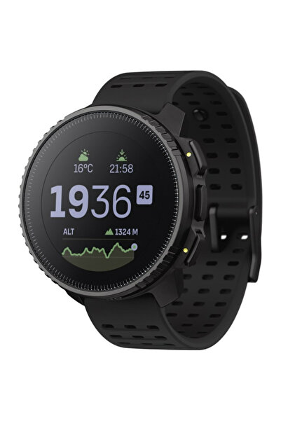 Suunto Ceas sport Vertical Titanium, 10ATM, Silicon, 49mm, All Black