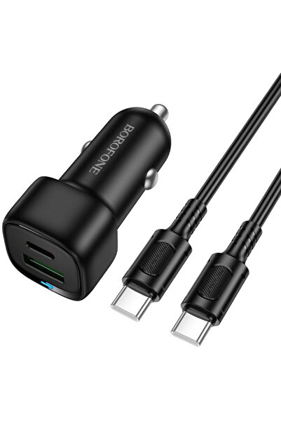 Borofone Cablu Type-C inclus. USB-A + USB-C 38W Negru
