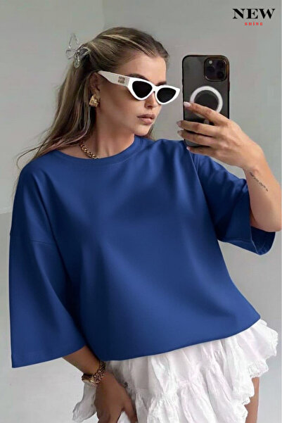 New Shine تي شيرت عادي للجنسين