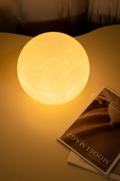 Alpdesign Modern Dekoratif Masaüstü Aydınlatma | Anahtarlı Masa Lambası – O2 ...