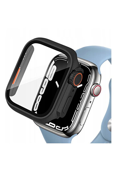 Tech-Protect Defense360 Case Apple Watch 7 / 8 / 9 (45 mm) Black/Orange