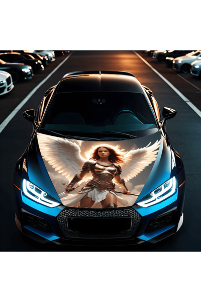 Avex Folie Capota Auto "Hood Art" rezistenta la exterior, marime L (180 x 130...