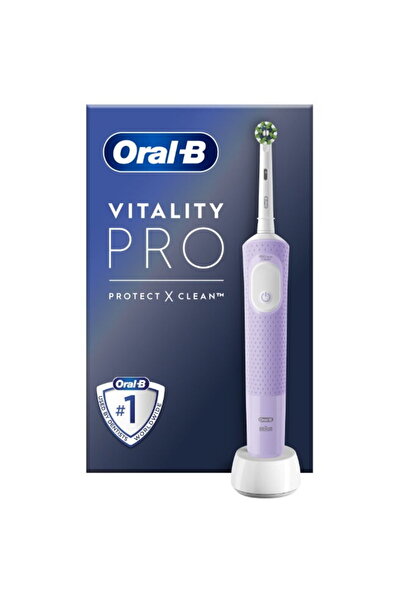 Oral-B Vitality Pro Electric Toothbrush, 3D Clean, 3 Programs, 1 Head, Purple