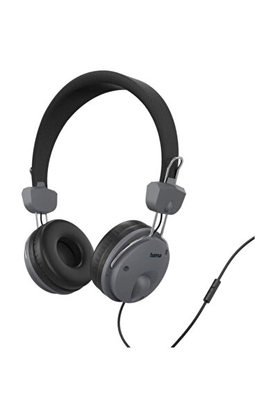 Hama Fun On-Ear Headphones Black