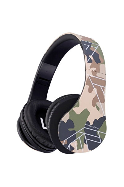 PowerLocus P2KIDS-CAMO, Autonomie 10 ore, Bluetooth 5.0, Multicolor