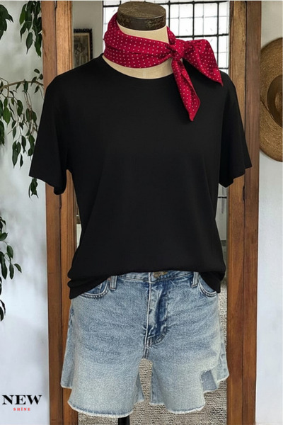 New Shine تي شيرت عادي للجنسين