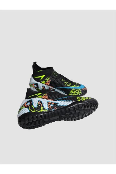 SALEN SHOES حذاء رياضي ملون للملعب مع جوارب