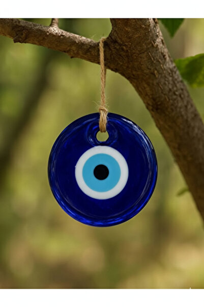 iğne izi 5 cm Medium Size Glass Nazar Bead Set (10 Pieces)