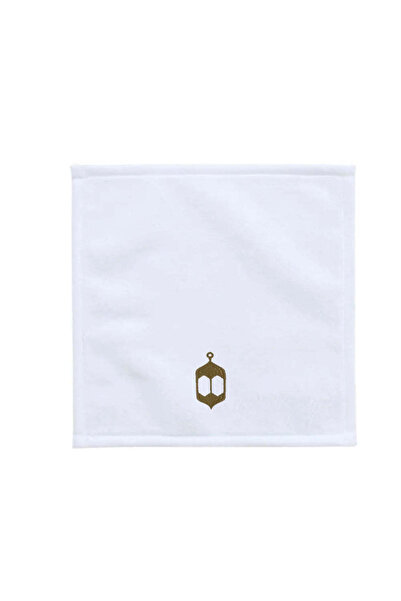 BYFT Embroidered For You Ramadan Cotton Face Towel - Ramadan Lantern - Arabia...