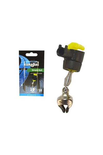 Kamasaki Clopotel de pescuit cu sistem de fixare pe varful lansetei, metalic,...