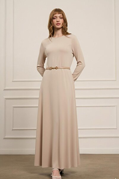 FTZ WOMEN Women's Dress Beige 31073