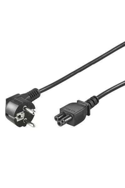 goobay Laptop power cable 1.8m C5 to schuko 90