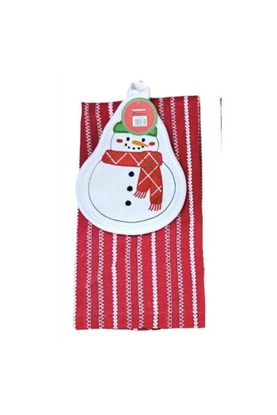 Heinner 2-piece kitchen set: dish rack, towel