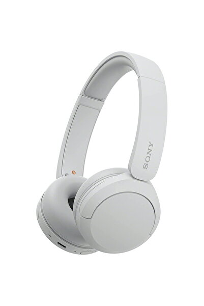 Sony WHCH520W.CE7, Autonomi 40 ore, Bluetooth 5.2, Alb