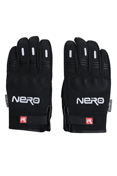 Nero Yumruk ve Avuç İçi Korumalı 13594 sertifikalı Kışlık Motosiklet Eldiveni