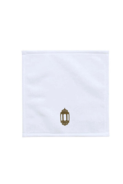 BYFT Embroidered For You Ramadan Cotton Face Towel - Ramadan Lantern - Herita...