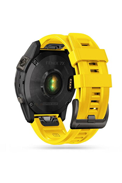 Tech-Protect IconBand Strap Garmin Fenix 5 / 6 / 6 Pro / 7 – Yellow