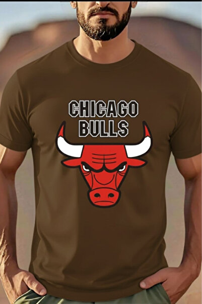 New Shine CHICAGO BULLS IMPRIMAT UNISEX tricou