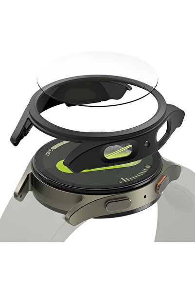 Ringke Husa pentru Samsung Galaxy Watch8 44mm + Folie - Slim - Matte Black