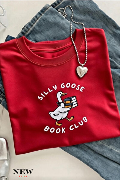 New Shine CLUB DE CĂRȚI IMPRIMAT UNISEX tricou