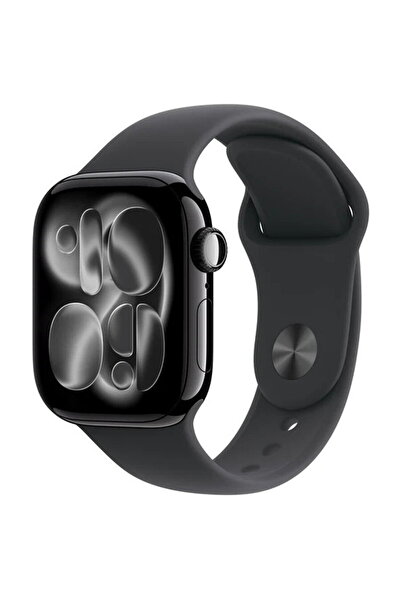 Apple Carcasă din aluminiu negru intens de 42 mm pentru ceasuri seria 11 GPS ...
