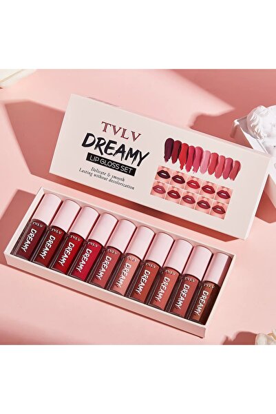 Velvet Lip Gloss Set – Waterproof Liquid Lipsticks, Matte Effect, Intense Hyd...