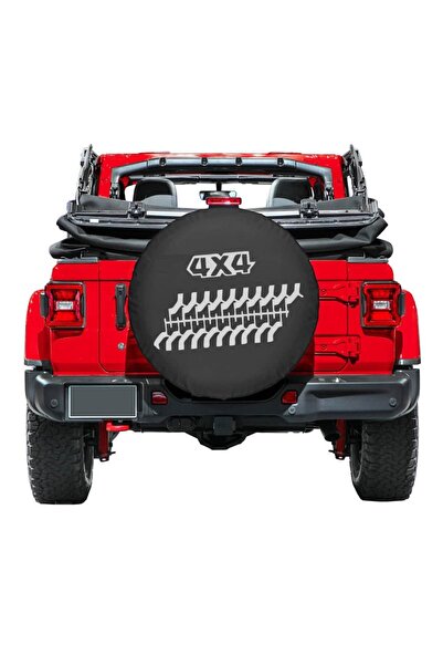 Avex Black "imitation leather" spare wheel cover, for off-road vehicles, size...