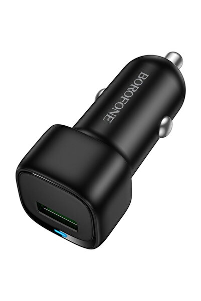 Borofone 1x USB-A QC3.0 18W Negru