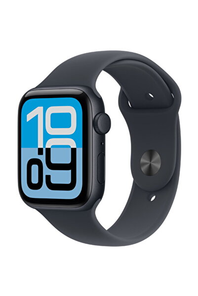 Apple Watch SE3 Alu Case Starlight 40mm Midnight SB S/M