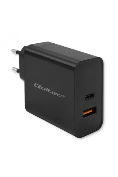 Qoltec USB Tip-C, USB Super Rapid 90W Negru